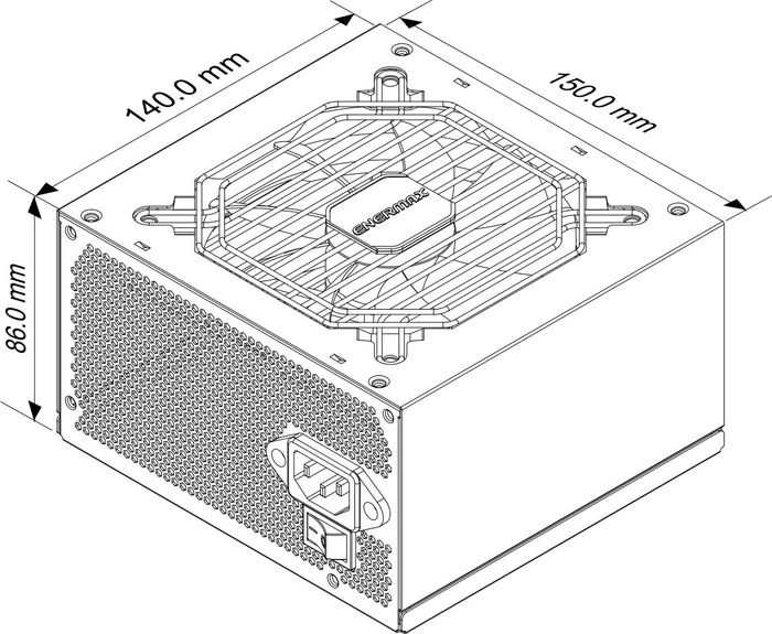 Enermax MarbleBron 650W, ATX 2.4