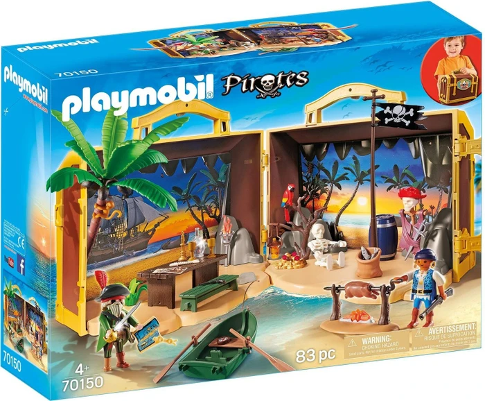 playmobil Pirates Mitnehm-Pirateninsel