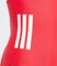 adidas 3-Streifen C-Back Badeanzug pure ruby/white (Junior) Vorschaubild