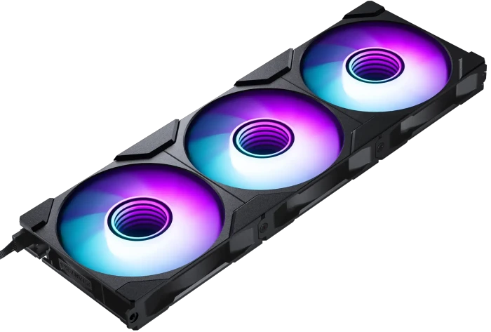 Phanteks M25G2-120 D-RGB, schwarz, LED-Steuerung, 120mm, 3er-Pack