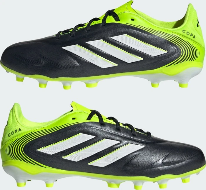 adidas Copa Pure 3 League FG/MG core black/cloud white/lucid lemon (Junior)