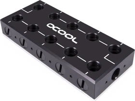 Alphacool ES Distro Plate C5, parallel, Verteilerplatte