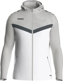 Jako Iconic Trainingsjacke white/soft grey/anthra light (Junior)