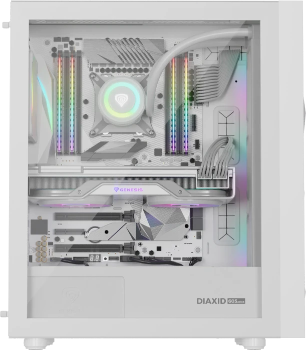 Genesis Diaxid 605 ARGB, weiß, Glasfenster