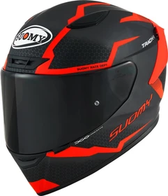 Suomy Track-1 Reaction matt schwarz/rot