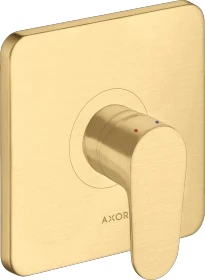 Hansgrohe Axor Citterio M Einhebel-Brausemischer Unterputz brushed gold optic
