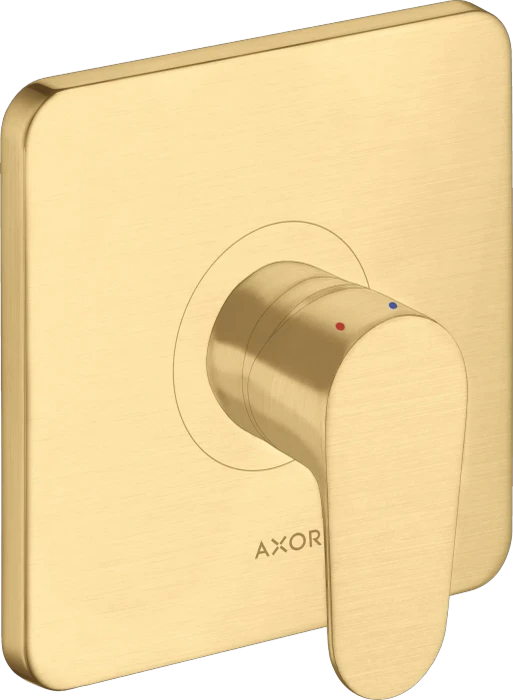 Hansgrohe Axor Citterio M Einhebel-Brausemischer Unterputz brushed gold optic