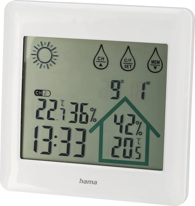 Hama Action Funkwetterstation, digital