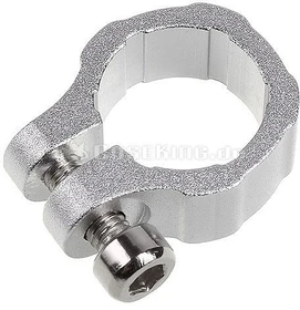 Lamptron Elite Aluminium Tubing Clamps 3/8" [10mm] silber, Schlauchschelle