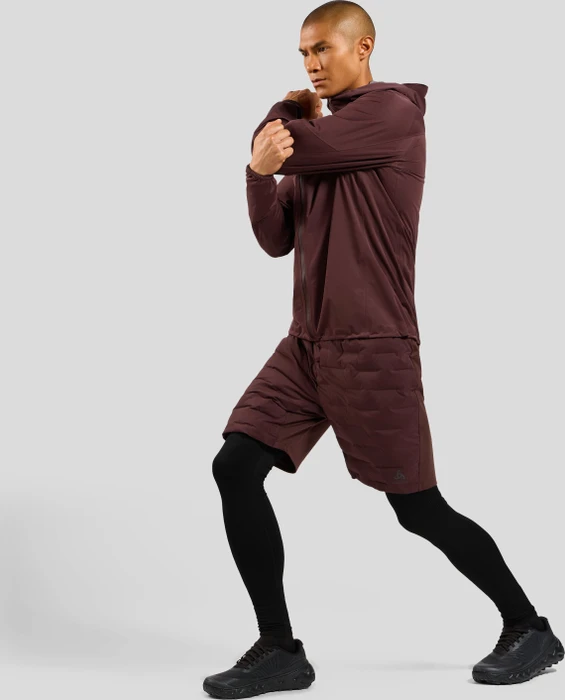 Odlo Waterproof X-Alp Performance Knit Laufjacke fudge (Herren)