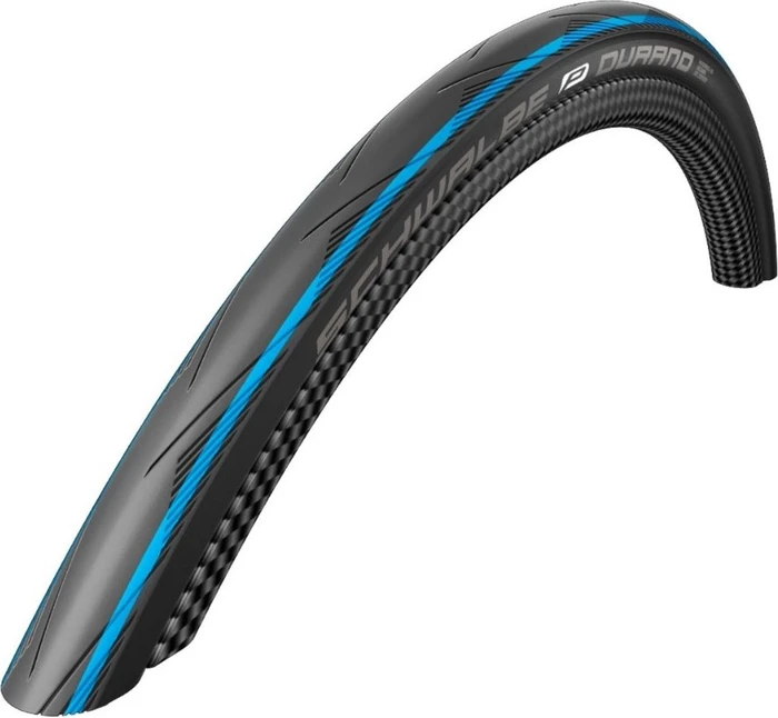 Schwalbe Durano 700x25C Reifen faltbar blue stripes