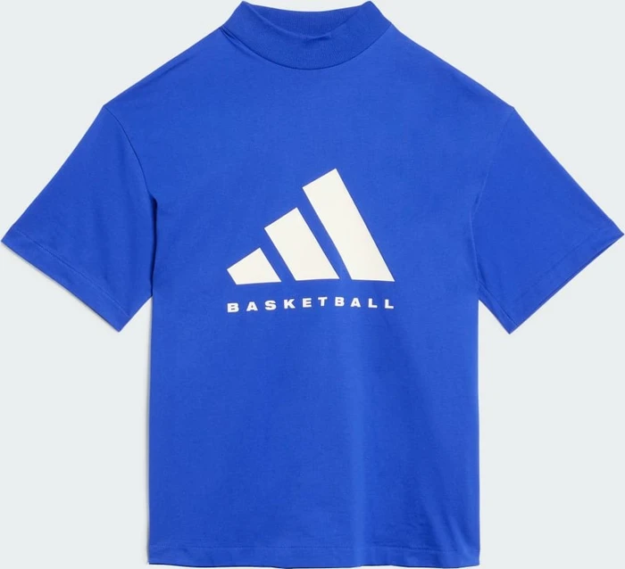 adidas Basketball 001 T-Shirt kurzarm lucid blue