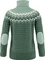 Fjällräven Övik Roller Neck Strickpullover deep patina/misty green (Damen) Vorschaubild