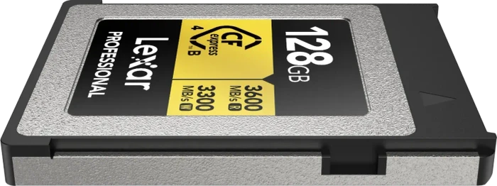 Lexar Professional GOLD R3600/W3300 CFexpress 4.0 Type B 128GB