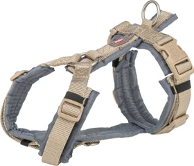 Trixie Premium Trekking Geschirr, L, Sand/Grafit