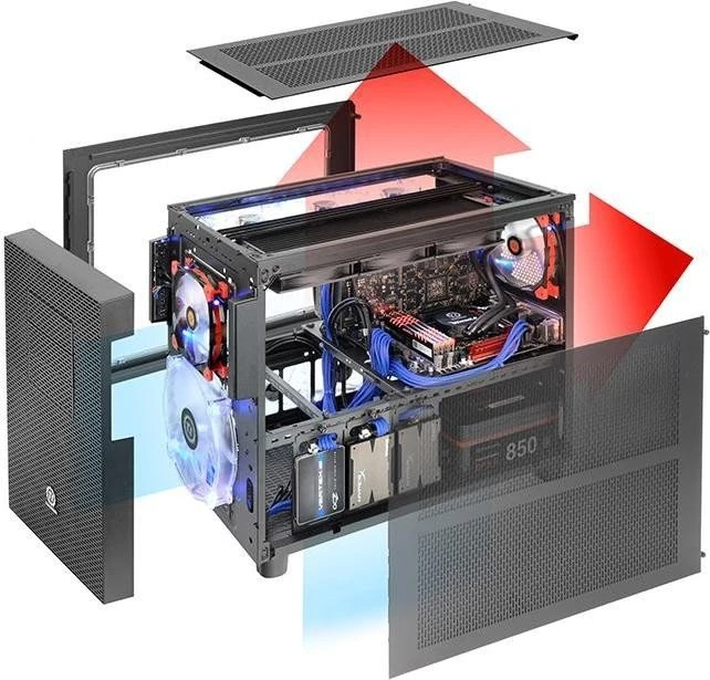Thermaltake Core X2, Acrylfenster