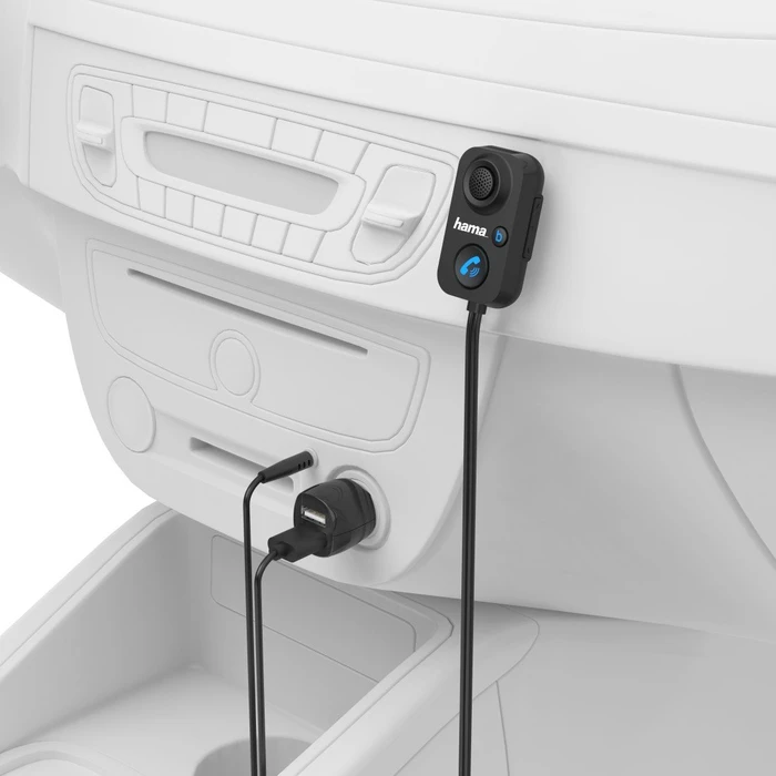 Hama Bluetooth-Freisprecheinrichtung für Kfz mit AUX-In