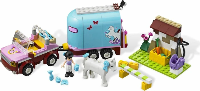 LEGO Friends - Geländewagen mit Pferdeanhänger