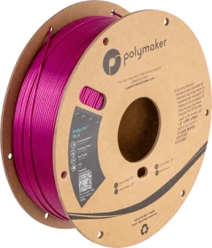 Polymaker PolyLite Silk PLA, Magenta, Spule, 1.75mm, 1.00kg