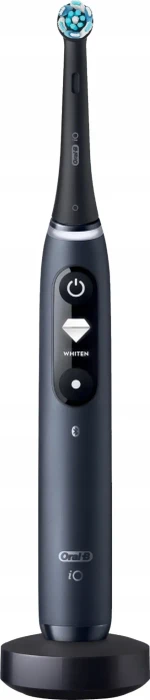 Oral-B iO Series 7 white alabaster/black onyx + 2. Handstück + 2 Aufsteckbürsten