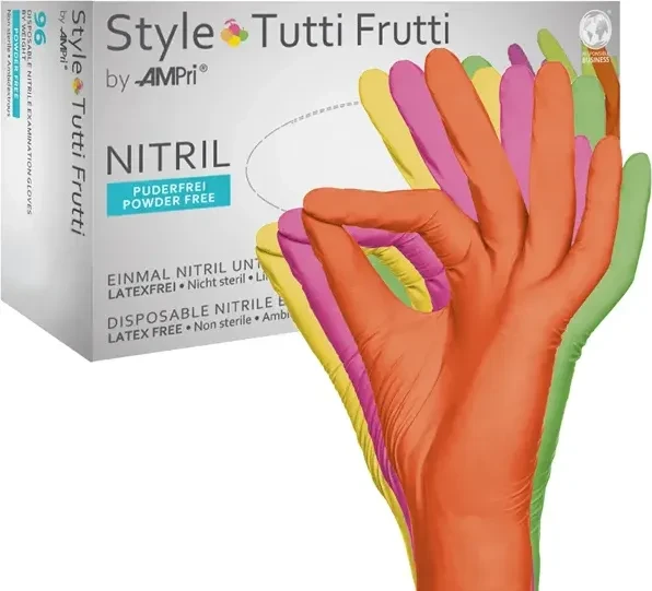 Ampri Style Nitril Einweghandschuhe tutti frutti