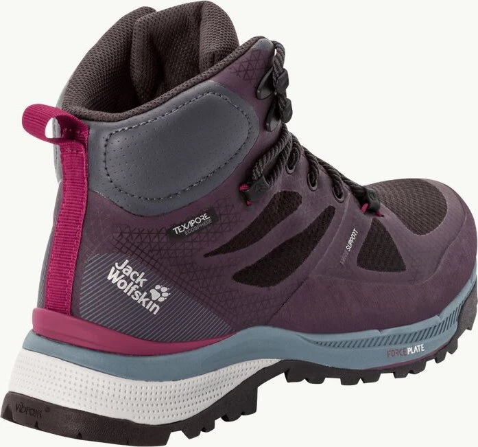 Jack Wolfskin Force Striker Texapore Mid violett/grau (Damen)