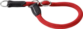 Hunter Freestyle Dressurhalsung, Hundehalsband, Zugstopper, robust, wetterfest, 40 S-M, rot