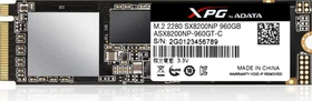 ADATA XPG SX8200 960GB, M.2 2280 / M-Key / PCIe 3.0 x4