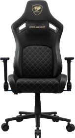 Cougar Defensor Gold F CGR-DFF-GLB Gamingstuhl, schwarz/gold