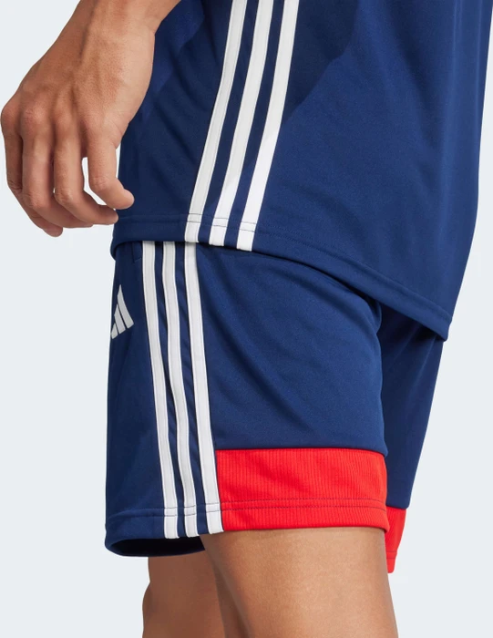 adidas Tiro 25 Essentials Trainingshose kurz team navy/red (Herren)