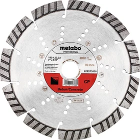 Metabo Professional CP Diamanttrennscheibe, 180x2.6x22.23mm, 1 Stück