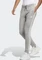 adidas Essentials 3-Streifen French Terry Cuffed Trainingshose lang medium grey heather/white (Damen) Vorschaubild