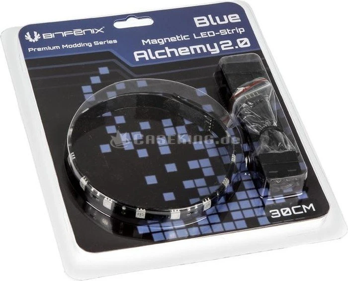 BitFenix Alchemy 2.0 Magnetic, blau beleuchtet