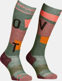Ortovox Freeride Long Cozy Socken wild herbs (Damen)