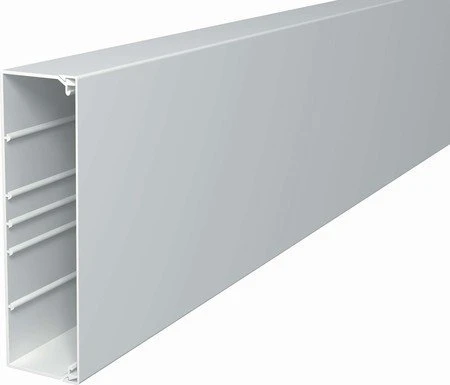 OBO Bettermann WDK60210LGR Kabelkanal, 210x60mm, 2m, lichtgrau