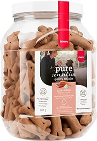 Mera Pure Sensitive Goody Snacks, mit Lachs und Reis, 600g