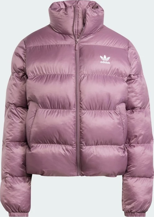 adidas Adicolor Short Puffer Jacke shadow fig (Damen)