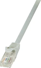 LogiLink Patchkabel, Cat5e, U/UTP, RJ-45/RJ-45, 10m, grau