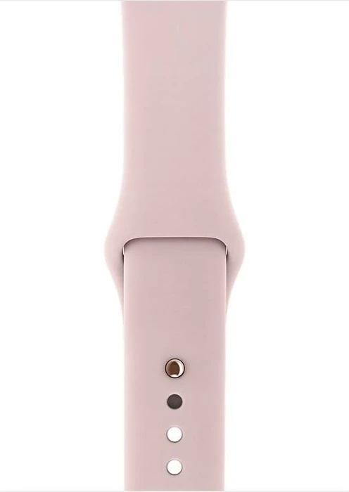Apple Watch Series 3 (GPS) Aluminium 42mm gold mit Sportarmband sandrosa