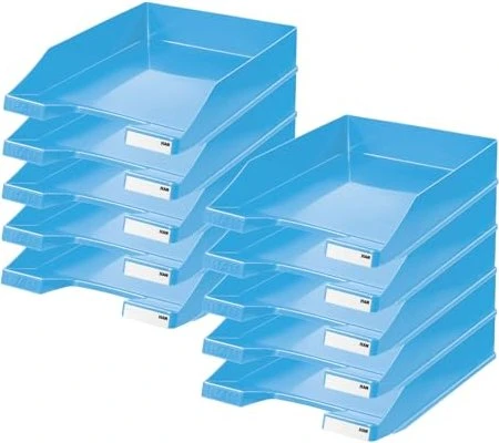 HAN Klassik Papierablage, A4, hellblau, 10er-Pack
