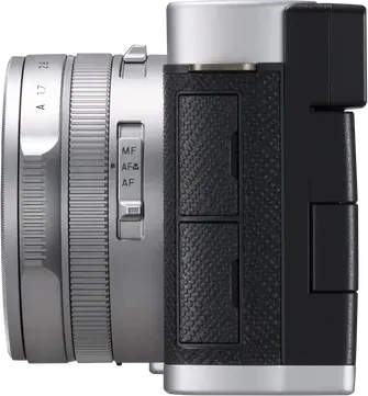 Panasonic Lumix L10 silber/schwarz