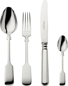 Robbe & Berking Alt-Spaten Sterlingsilber Besteck-Set, 4-tlg.