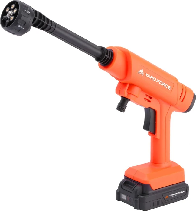 Yard Force LW C02B AquaJet Akku-Niederdruckreiniger inkl. Akku 2.5Ah