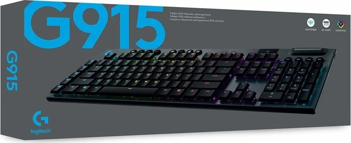 Logitech G915 Lightspeed, GL Tactile, USB/Bluetooth, DE