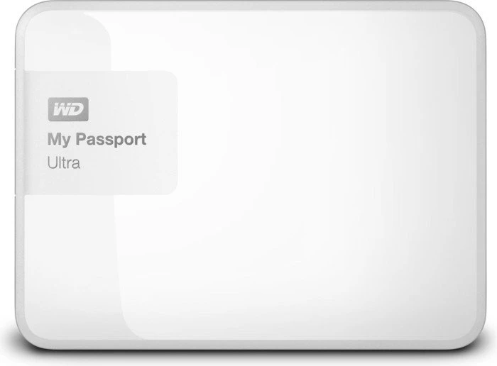 Western Digital WD My Passport Ultra Metal Edition, weiß, 2TB, USB 3.0 Micro-B