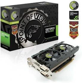 Point of View GeForce GTX 660 TGT Performance Boost, 2GB GDDR5, 2x DVI, HDMI, DP