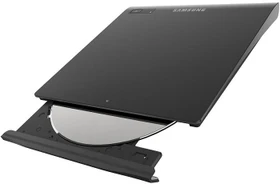 Samsung SE-208GB, SlimLine schwarz, USB 2.0 (SE-208GB/RSBD)