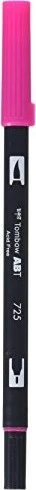 Tombow ABT Dual Brush Pen rhodaminered