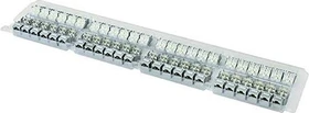 Telegärtner AMJ-S Modul T568B, RJ-45/RJ-11/RJ-12 Cat6a Modularstecker, feldkonfektionierbar, 24er-Pack