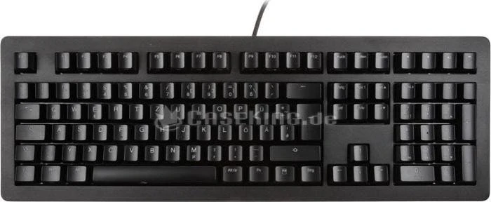 Ducky Legend DK1408S schwarz, LEDs weiß, MX RED, USB, DE